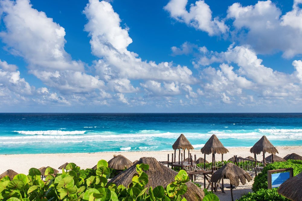 Praia de Cancun 