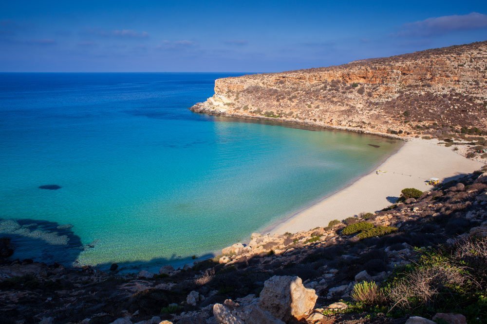 Spiaggia dei Conigli, Lampedusa, Sicília